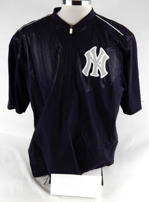 2015 New York Yankees Ramon Flores #27 Game Issued Navy Batting Practice Jacket