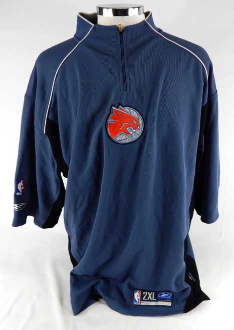 2004-05 Charlotte Bobcats Jason Kapono #24 Game Used Navy Shirt Inaugural P 90