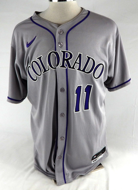 2025 Colorado Rockies Mike Redmond #11 Game Issued Grey Jersey 46 892
