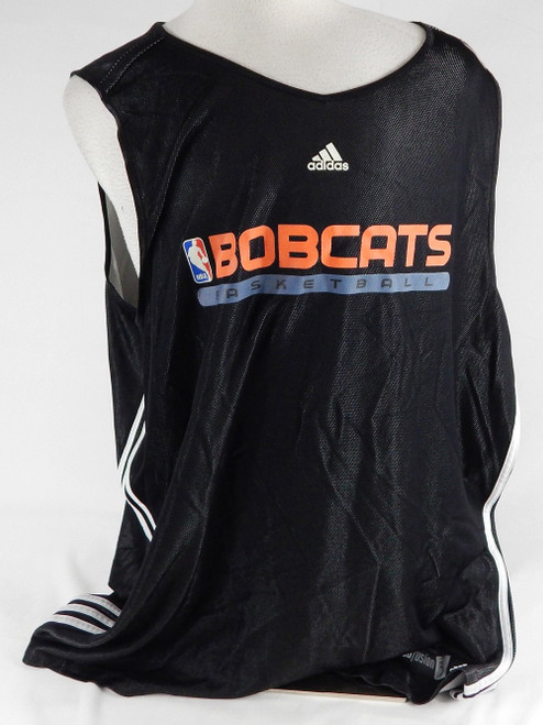 2010-11 Charlotte Bobcats Gerald Wallace #3 Game Used Black Practice Jersey 2