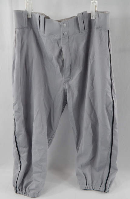 2014 Miami Marlins Reed Johnson #5 Game Used Grey Pants 34-47-19 463