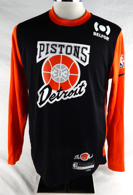 2024-25 Detroit Pistons Marcus Sasser #25 Game Used Black Shoot Shirt Bad Boy 2