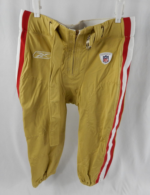 2011 San Francisco 49ers Game Issued Gold Pants 38 861