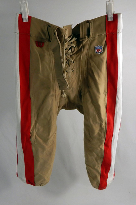 1990s San Francisco 49ers Game Used Brown Pants Size 36 801