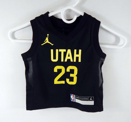 Toddler Utah Jazz Lauri Markkanen #23 Black Jersey Statement Nike NWT 24m 61S