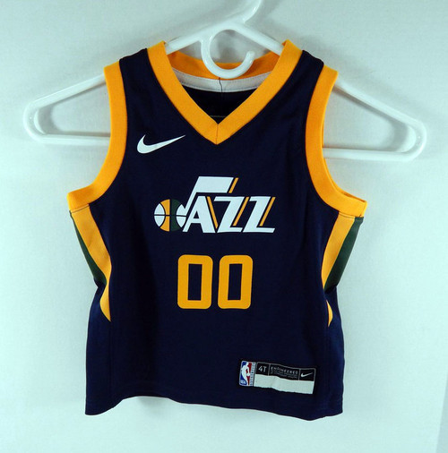 2020-21 Toddler Utah Jazz Jordan Clarkson #0 Navy Jersey Icon Nike NWT 4T 78S