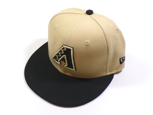 Arizona Diamondbacks 2021 City Connect New Era 5950 Fitted Hat Tan Black 8