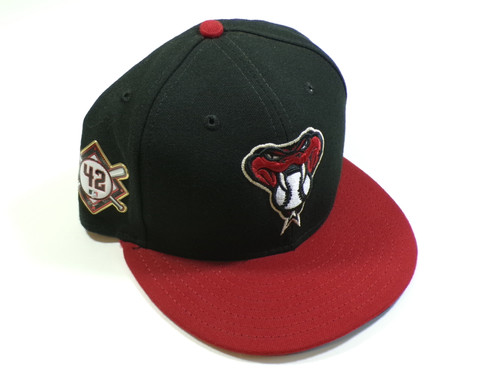 Arizona Diamondbacks 2021 Jackie Robinson Day New Era 5950 Fitted Hat 6 7/8