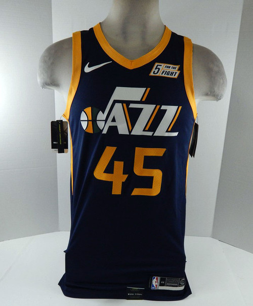 2019-20 Mens Utah Jazz Donovan Mitchell #45 Authentic Navy Jersey Nike NWT M 07S