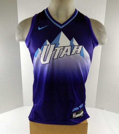 2024-25 Youth Utah Jazz Swingman Purple Jersey City Nike NWT L 58S