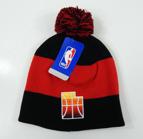 Utah Jazz Black Knit Hat Item Of The Game NWT OS 78S
