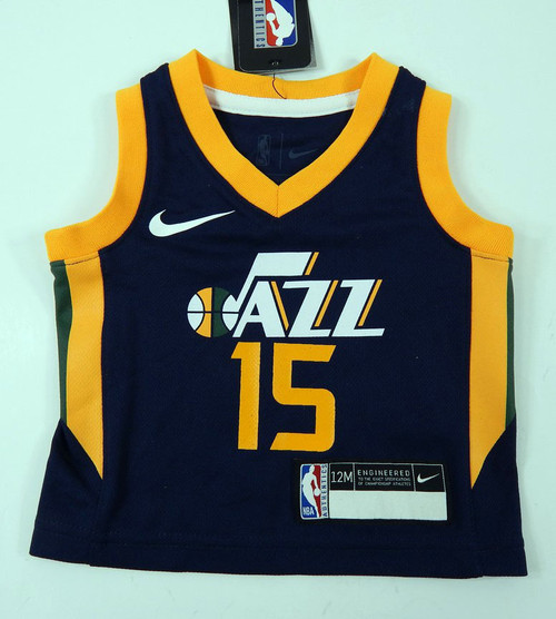 2020 Toddler Utah Jazz Derrick Favors #15 Swingman Navy Jersey Nike NWT 12M 51S