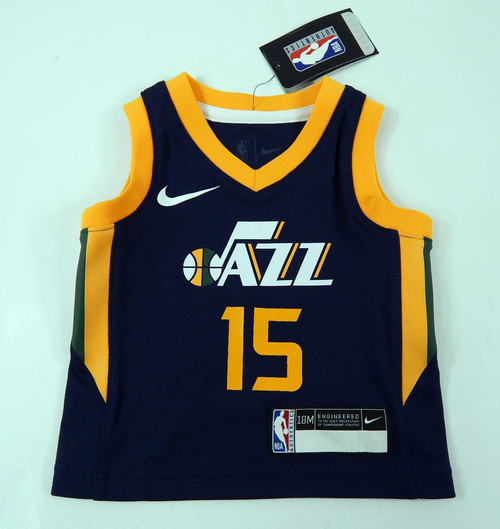 2020 Toddler Utah Jazz Derrick Favors #15 Swingman Navy Jersey Nike NWT 18M 52S