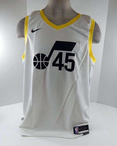 2022-23 Mens Utah Jazz Donovan Mitchell #45 White Jersey Fanatics NWT 3XL 33S