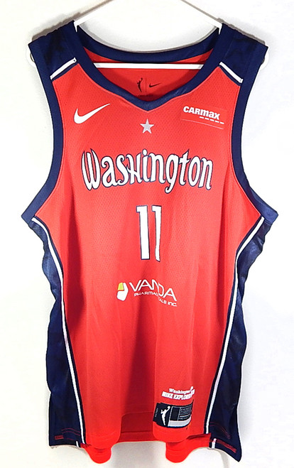 Elena Delle Donne #11 Washington Mystics Nike Explorer Carmax Jersey Red XL 52