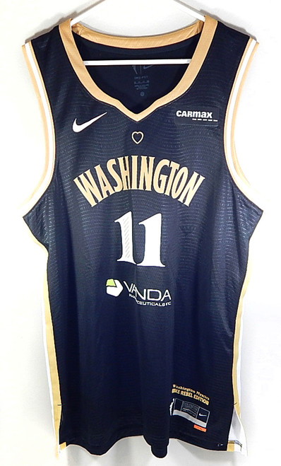 Elena Delle Donne #11 Washington Mystics Nike Rebel Carmax Jersey Black 2XL 56