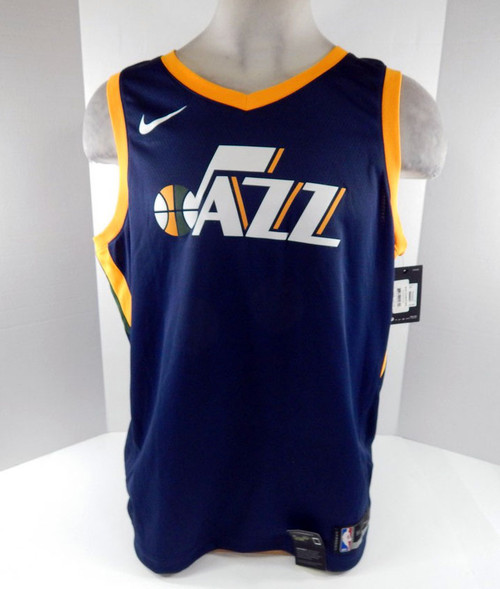 2019-20 Mens Utah Jazz Blank Swingman Navy Jersey Icon Nike NWT 2XL 38S