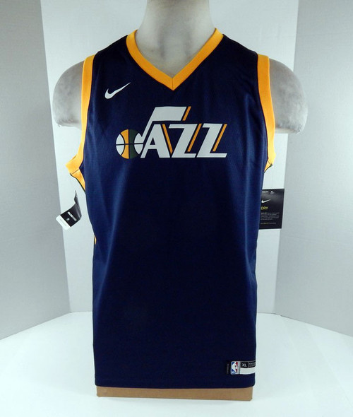 2019-20 Youth Utah Jazz Blank Swingman Navy Jersey Icon Nike NWT XL 37S
