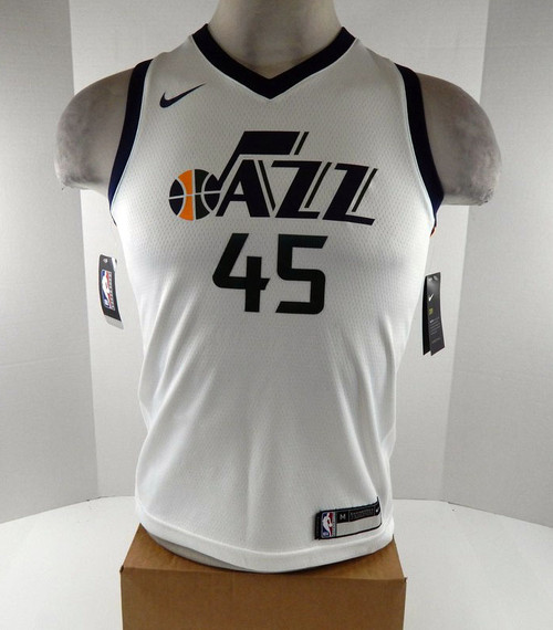 2019-20 Youth Utah Jazz Donovan Mitchell #45 White Jersey Fanatics NWT YM 42S