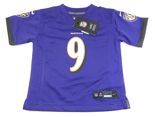 Justin Tucker #9 Baltimore Ravens Nike Engineered NFL Jersey Purple Toddler 3T