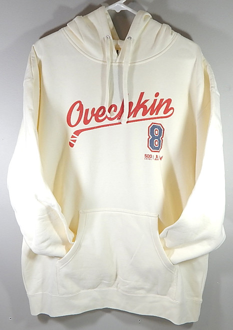 Alex Ovechkin Washington Capitals Script 500 Level NHLPA Hoodie Sweatshirt 2XL