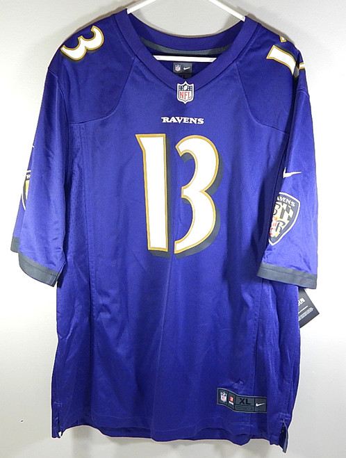 Devin Duvernay #13 Baltimore Ravens Nike On Field Football Jersey New Purple L