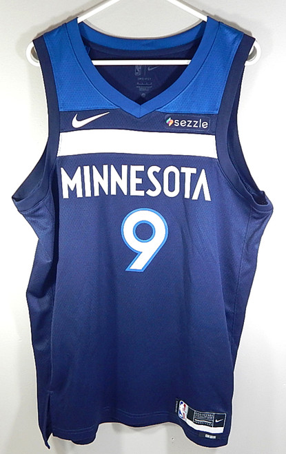 Nickeil Alexander-Walker #9 Minnesota Timberwolves Nike Swingman Icon Jersey 52