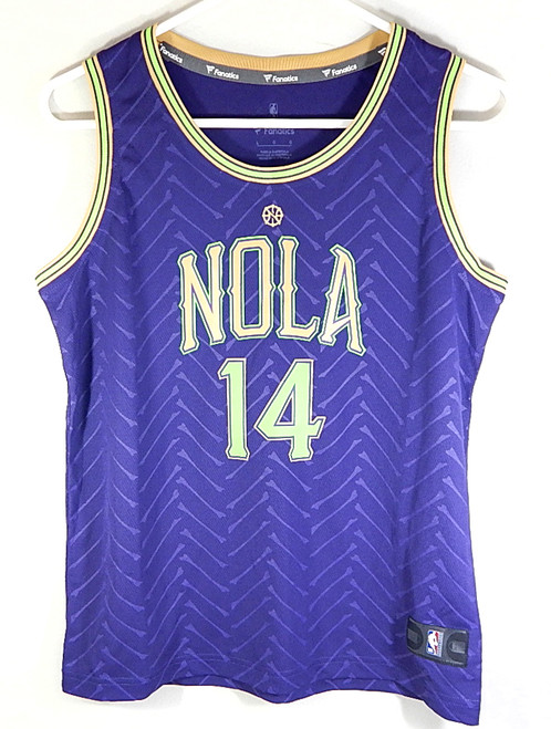 Brandon Ingram #14 New Orleans Pelicans Fanatics NBA City Jersey Purple Youth XL