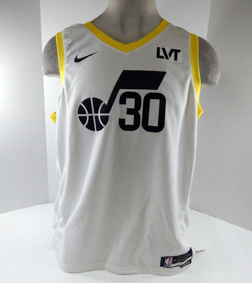 2022-23 Mens Utah Jazz Ochai Agbaji #30 Swingman White Jersey Nike NWT 2XL 18S