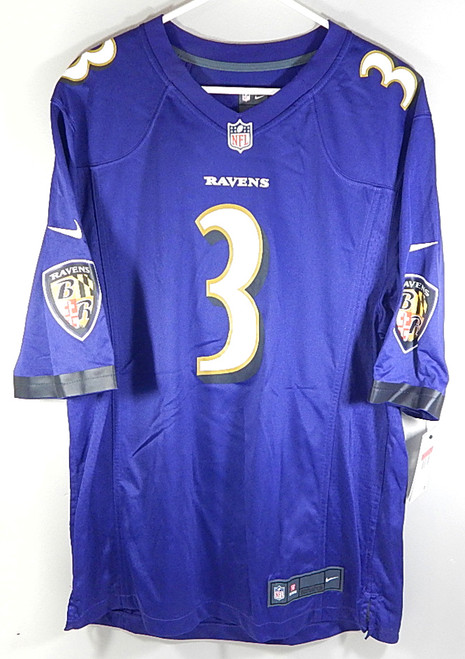 Odell Beckham Jr. #3 Baltimore Ravens Nike On Field NFL Jersey New Purple XL