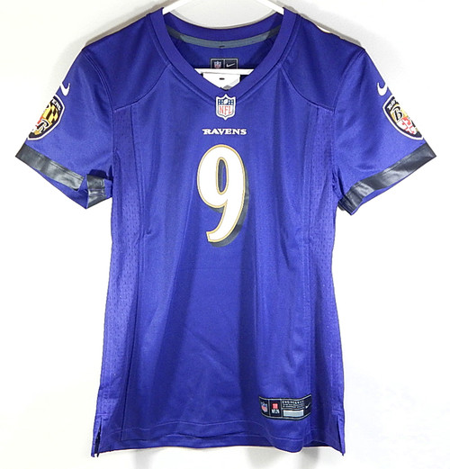Justin Tucker #9 Baltimore Ravens Nike Engineered NFL Jersey New Purple Womens S