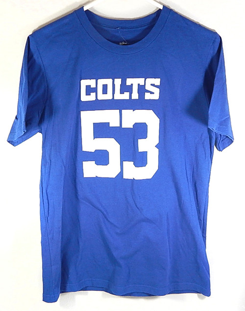Shaquille Leonard #53 Indianapolis Colts NFL Team Apparel T-Shirt New Youth L