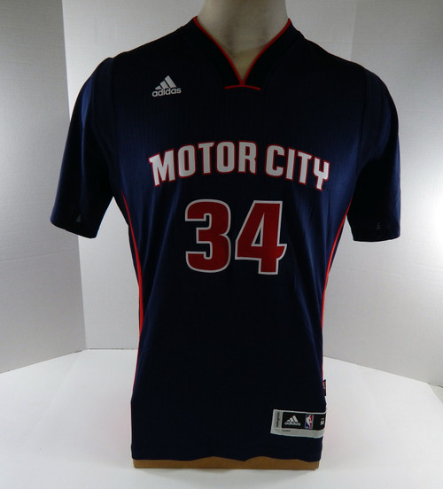 2016 Men Detroit Pistons Tobias Harris #34 Swingman Navy Jersey Adidas NWT M 54S