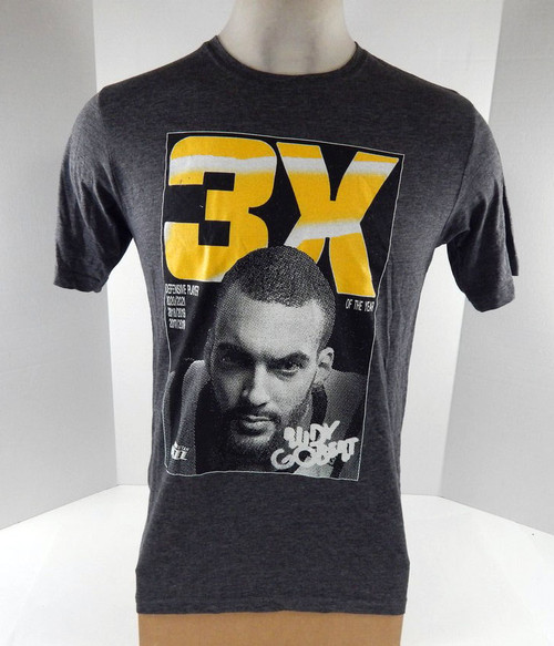 Mens  Utah Jazz Rudy Gobert  #27 Authentic Grey Shirt 3X Defensive Player of Year NWT M  714646S