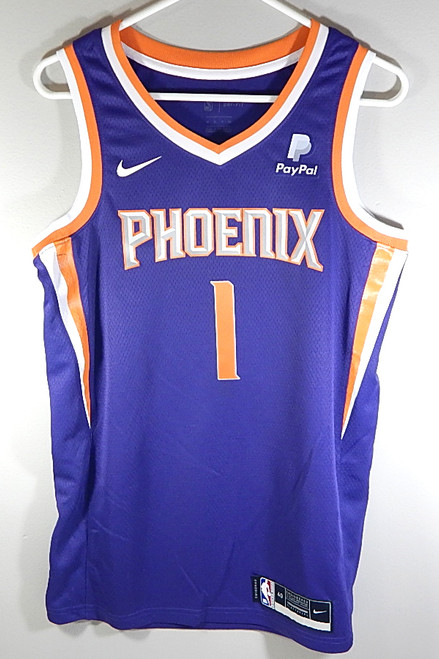 Devin Booker #1 Phoenix Suns Nike Swingman Paypal Jersey Purple New Adult S 40