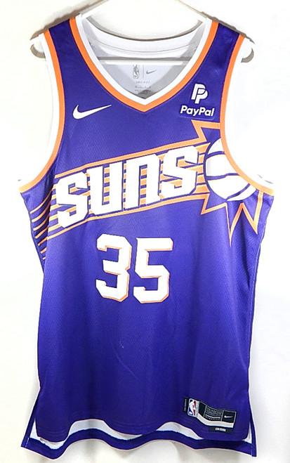 Kevin Durant #35 Phoenix Suns Nike Swingman Icon Paypal Jersey Purple Youth XL