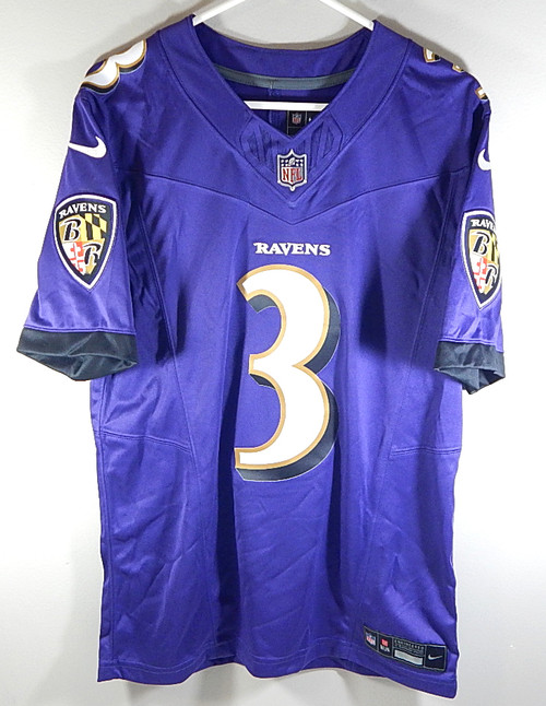 Odell Beckham Jr. #3 Baltimore Ravens Nike  Engineered NFL Jersey New Purple M