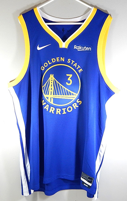 Chris Paul #3 Golden State Warriors Nike Swingman Icon Rakuten Jersey Blue 44 M