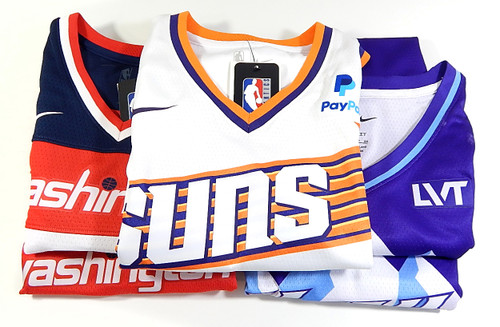 Lot of (5) Nike Swingman NBA Jerseys Durant #35 Markkanen #23 Kuzma #33 New