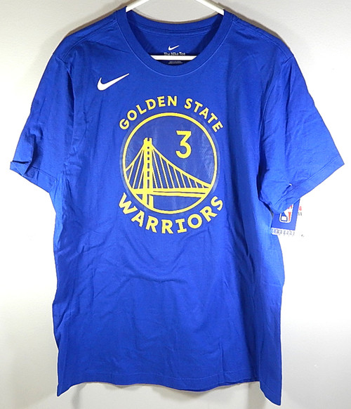 Chris Paul #3 Golden State Warriors The Nike Tee Shirt T-Shirt Blue New L