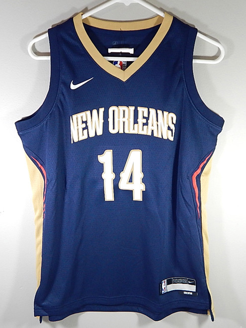 Brandon Ingram #14 New Orleans Pelicans Nike Swingman Icon Jersey Navy Youth S
