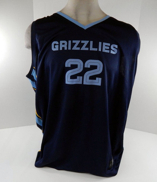 Mens Memphis Grizzlies Desmond Bane #22 Replica Navy Jersey Fanatics NWT 3XL 01S