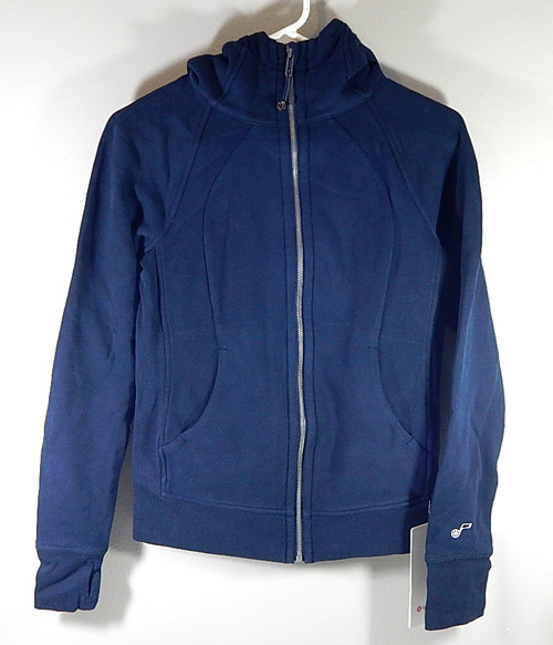 Utah Jazz Lululemon Scuba Team Issued Zip Up Hoodie Sweatshirt Navy Blue  Size 4