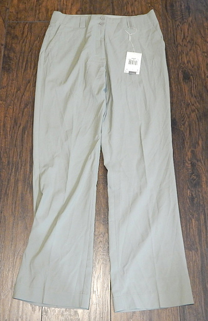 Nike Golf Fit Dry UV Protective Team Issued Pants Khaki New Womens Size 4