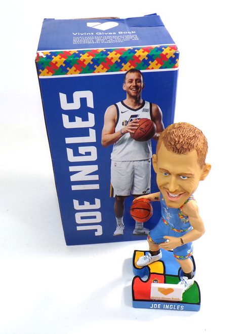 2019 Joe Ingles Salt Lake City Stars Utah Jazz 7" Tall Bobblehead NIB