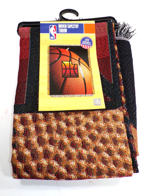 Utah Jazz NBA Jacquard Tapestry Throw Blanket 48" x 60" New