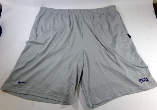 New TCU Texas Christian University Horned Frogs Team Issued Gray Shorts 4XLT 169