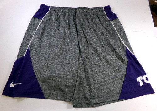 New TCU Texas Christian University Horned Frogs Team Issued Gray Shorts 4XLT