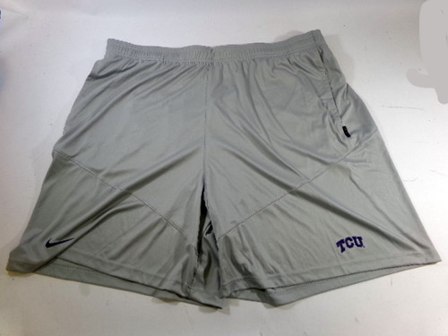 New TCU Texas Christian University Horned Frogs Team Issued Gray Shorts 4XLT 165