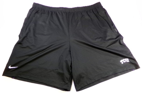 New TCU Texas Christian University Horned Frogs Team Issued Black Shorts 4XL 166